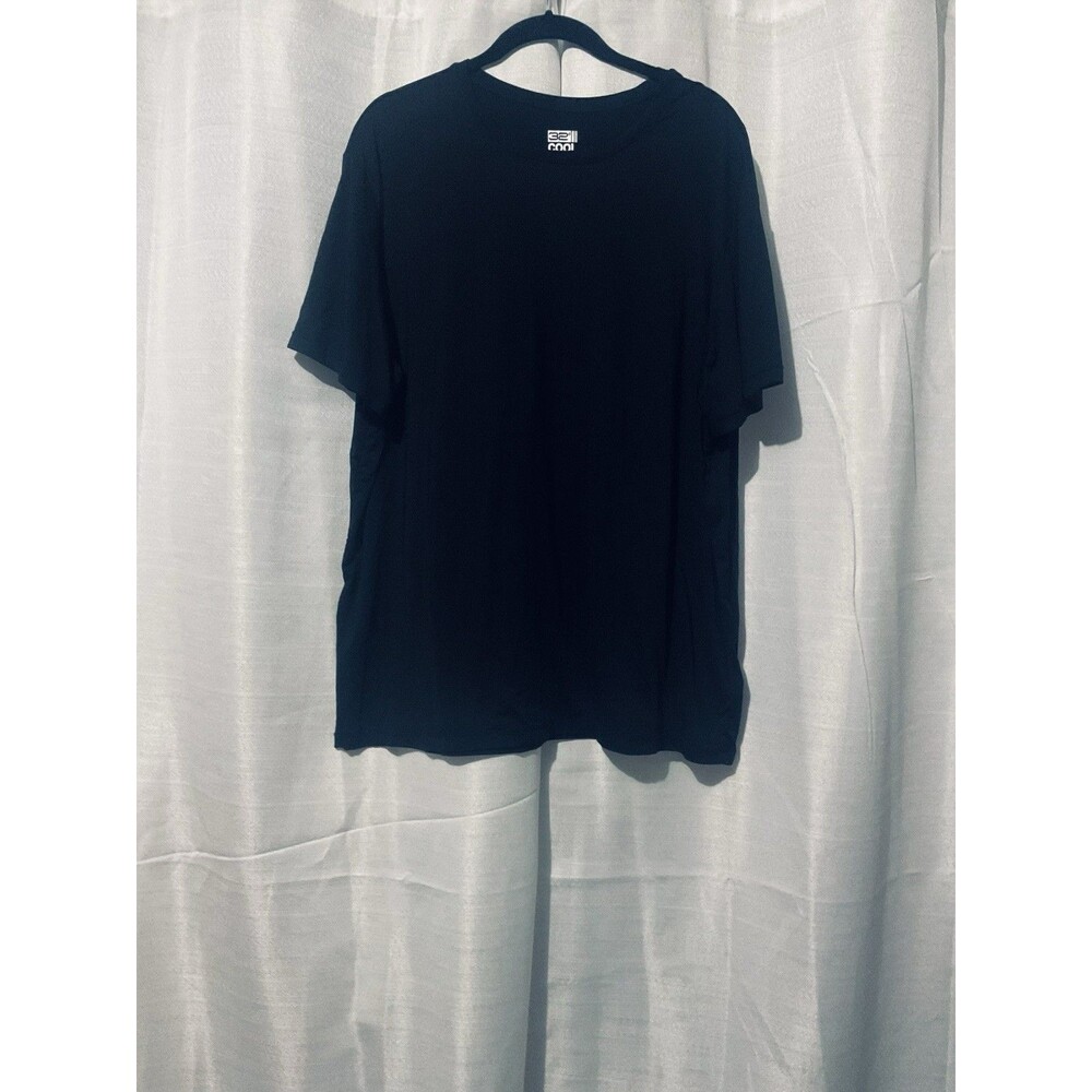 32 Cool Men’s L. Black Basic Short Sleeve Knit Pullover T-Shirt size XXL